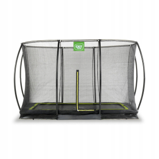 Silueta nadzemná trampolína 214x305cm so sieťou čierny východ